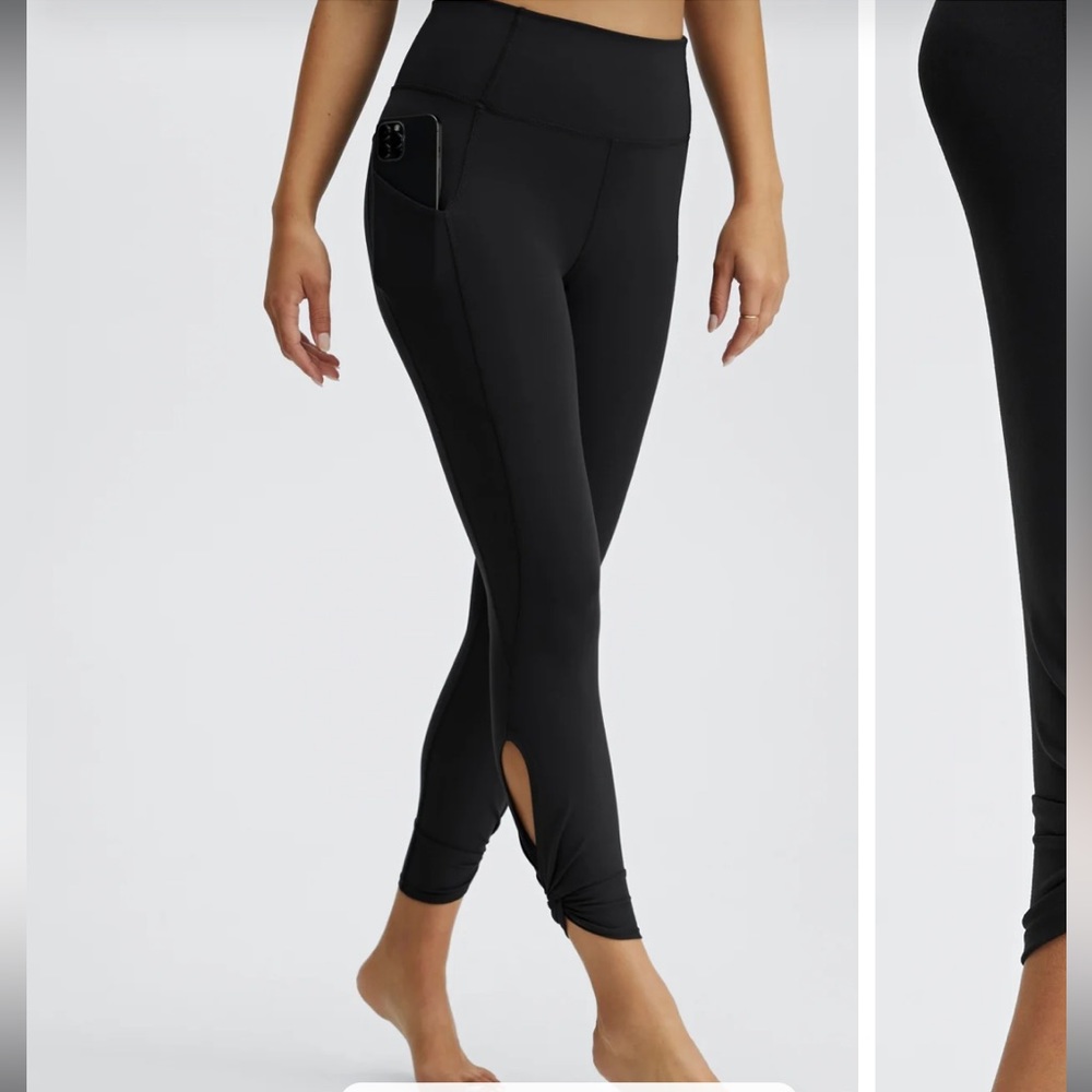 Fabletics oasis black legging, M